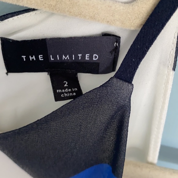 EUC Limited Geometric Print Pleated Dress - Size 2 - Picture 4 of 8